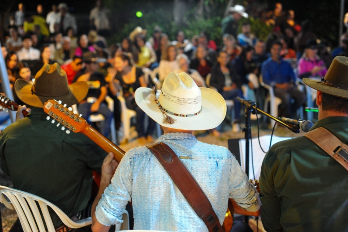 Proposta do evento é resgatar e valorizar tradição dos violeiros que se reúnem para tocar e compartilhar sertanejo de raiz
