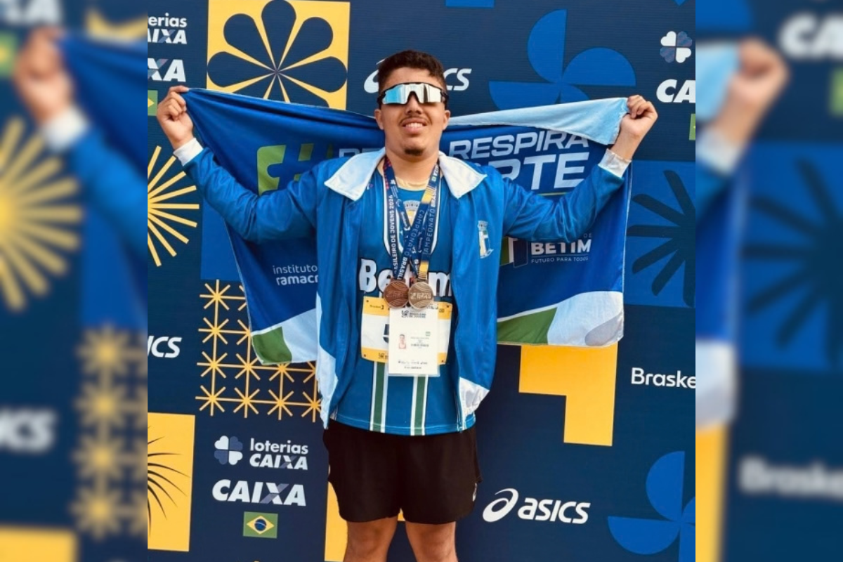 Esportista foi convocado para disputar as Paralimpíadas Escolares