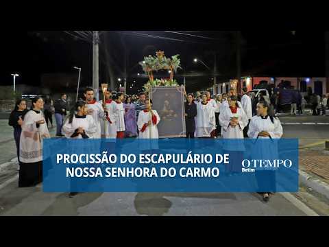 Procissão do Escapulário, que partiu da ermida em direção ao santuário, e Missa Santa fecharam a programação, iniciada nas primeiras horas do dia