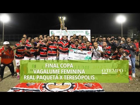 Na partida, o Real Paquetá, do bairro Citrolândia, saiu na frente com um gol de João Paquetá. Antes do intervalo, porém, Bruninho deixou tudo igual para o Terê