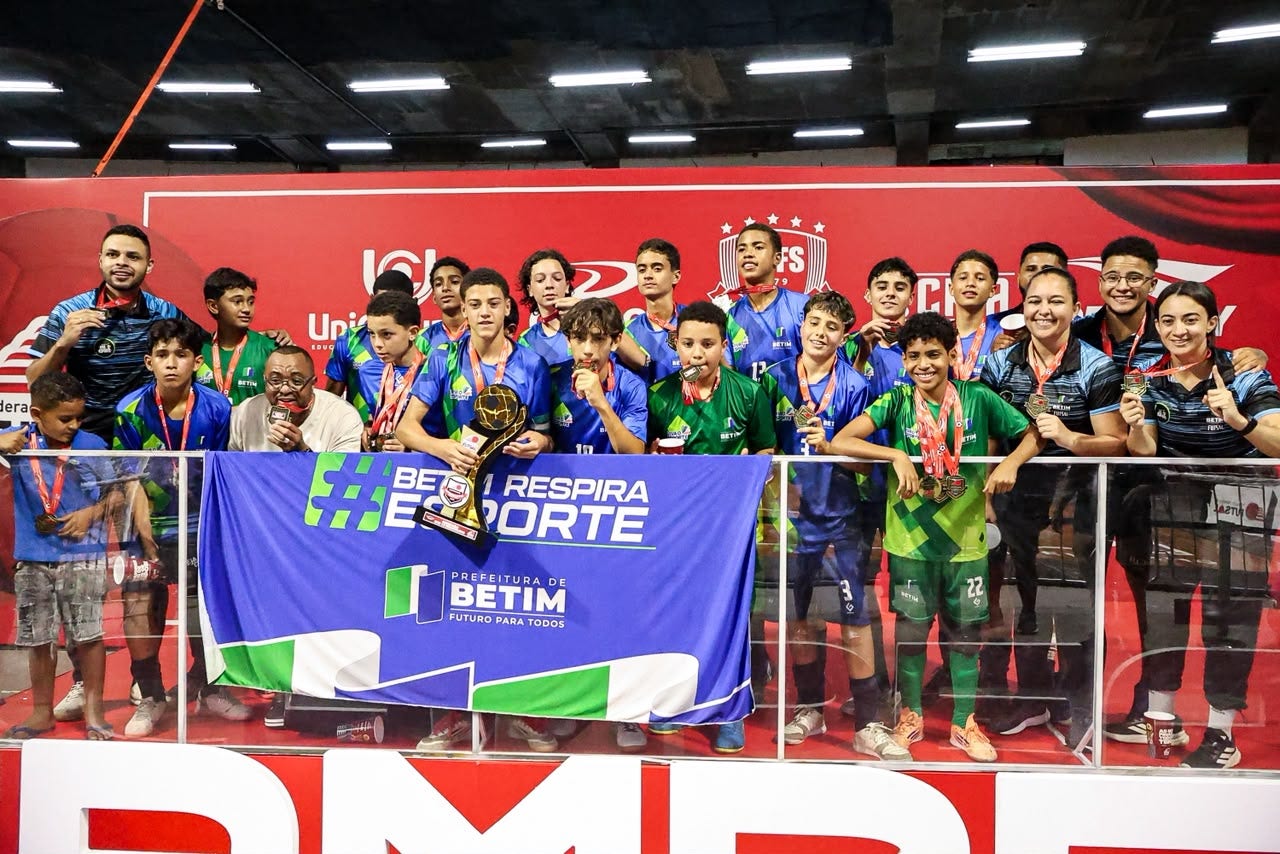 Time betinense faturou troféu pela primeira vez