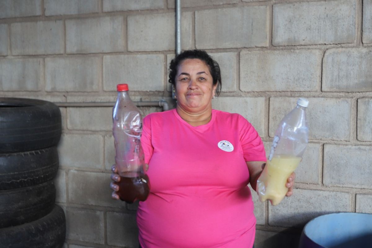 Catadora há 14 anos, Andressa Aparecida Mariano, coordenadora da Ascapel, vai participar do projeto Óleo Circular Solidário