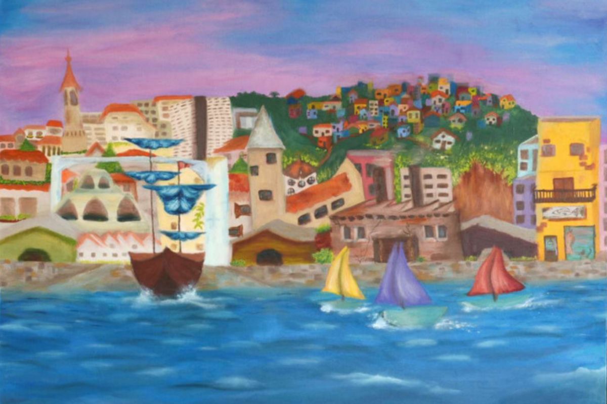 Mostra reúne nove telas em óleo sobre tela que exploram o mar; outras seis obras com temas gerais também estarão expostas 