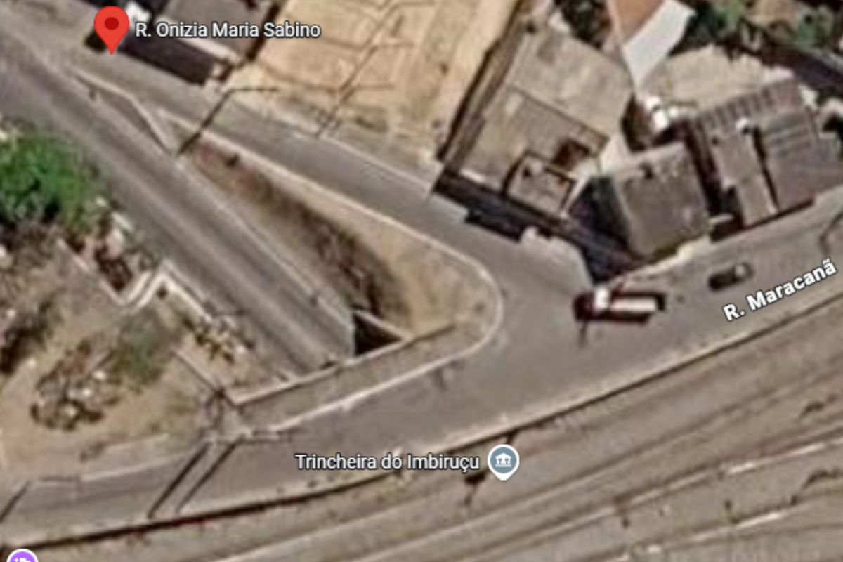 Acidente ocorreu na altura da avenida Maracanã com esquina com a rua Onízia Maria Sabino, no bairro Imbiruçu, em Betim 