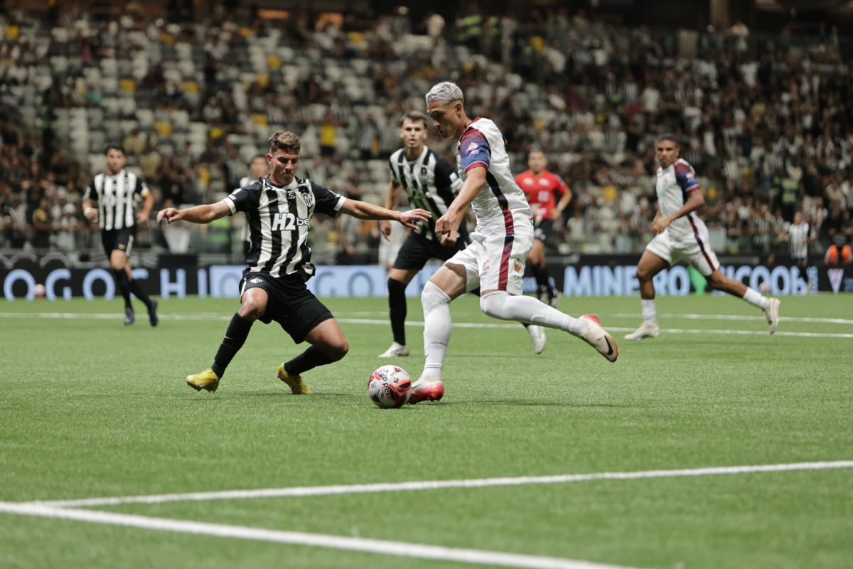 No último encontro dos times mineiros, o Time da Cidade empatou com o Atlético em 1 a 1 pela fase de grupos do Campeonato Mineiro, em janeiro, na Arena MRV, em Belo Horizonte