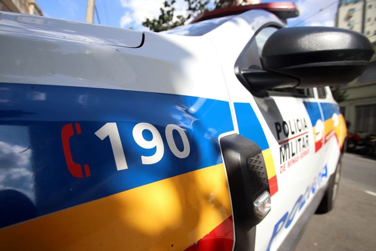 Homem foi preso e encaminhado à Delegacia de Polícia Civil de Betim  