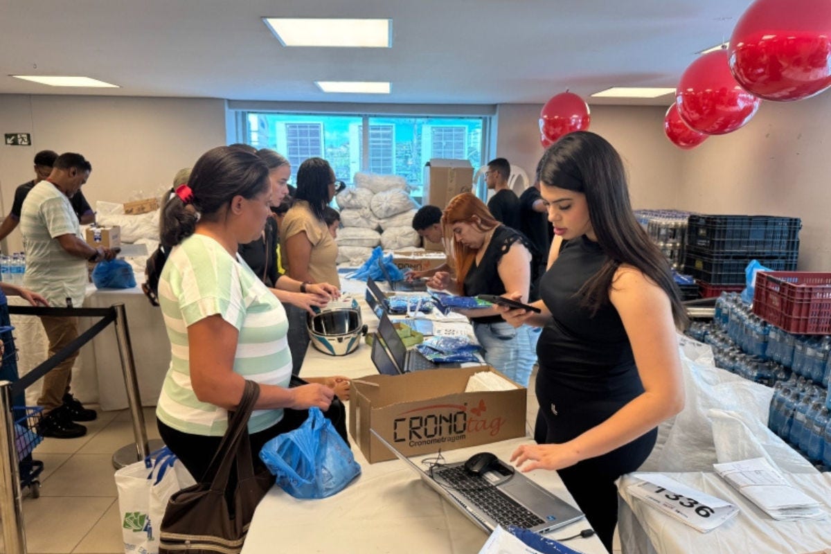 Retiradas dos kits poderão ser feitas até as 15h deste sábado (14/3), no poliesportivo