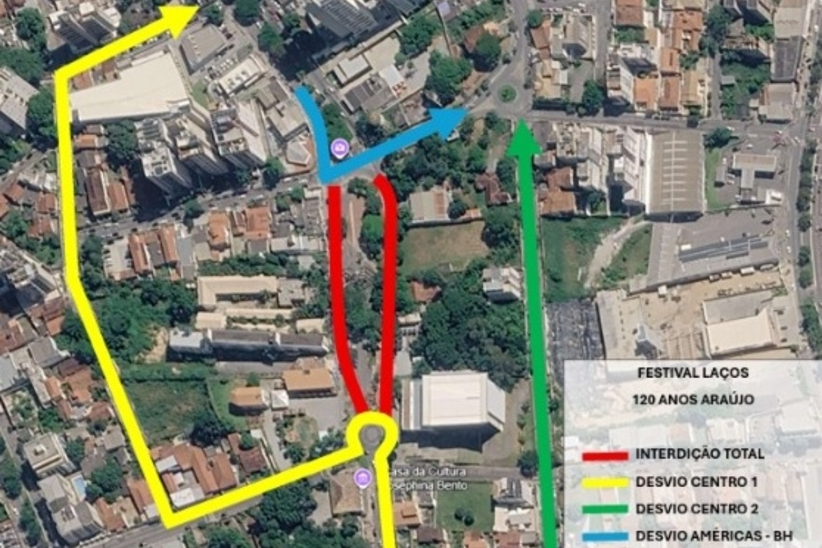 Motoristas devem buscar rotas alternativas no Centro