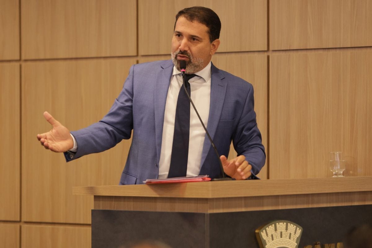 Leo Contador (União Brasil), presidente da Câmara Municipal de Betim 