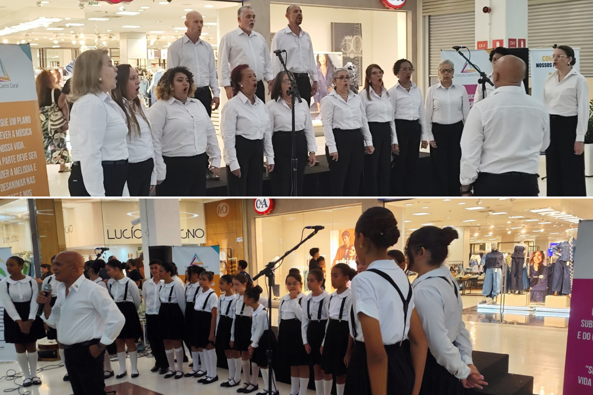 A apresentação será composta pelos grupos adulto e infanto-juvenil