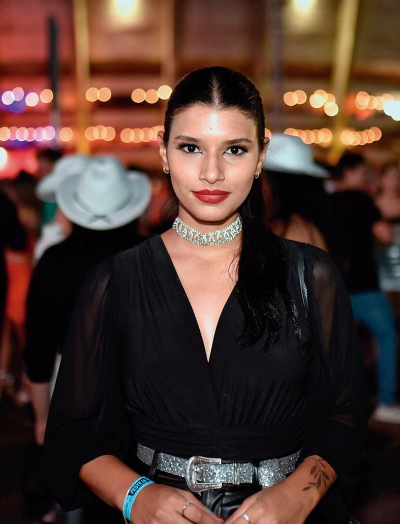 Click. A estudante de engenharia de produção Marcela Matos também curtiu o Festeja