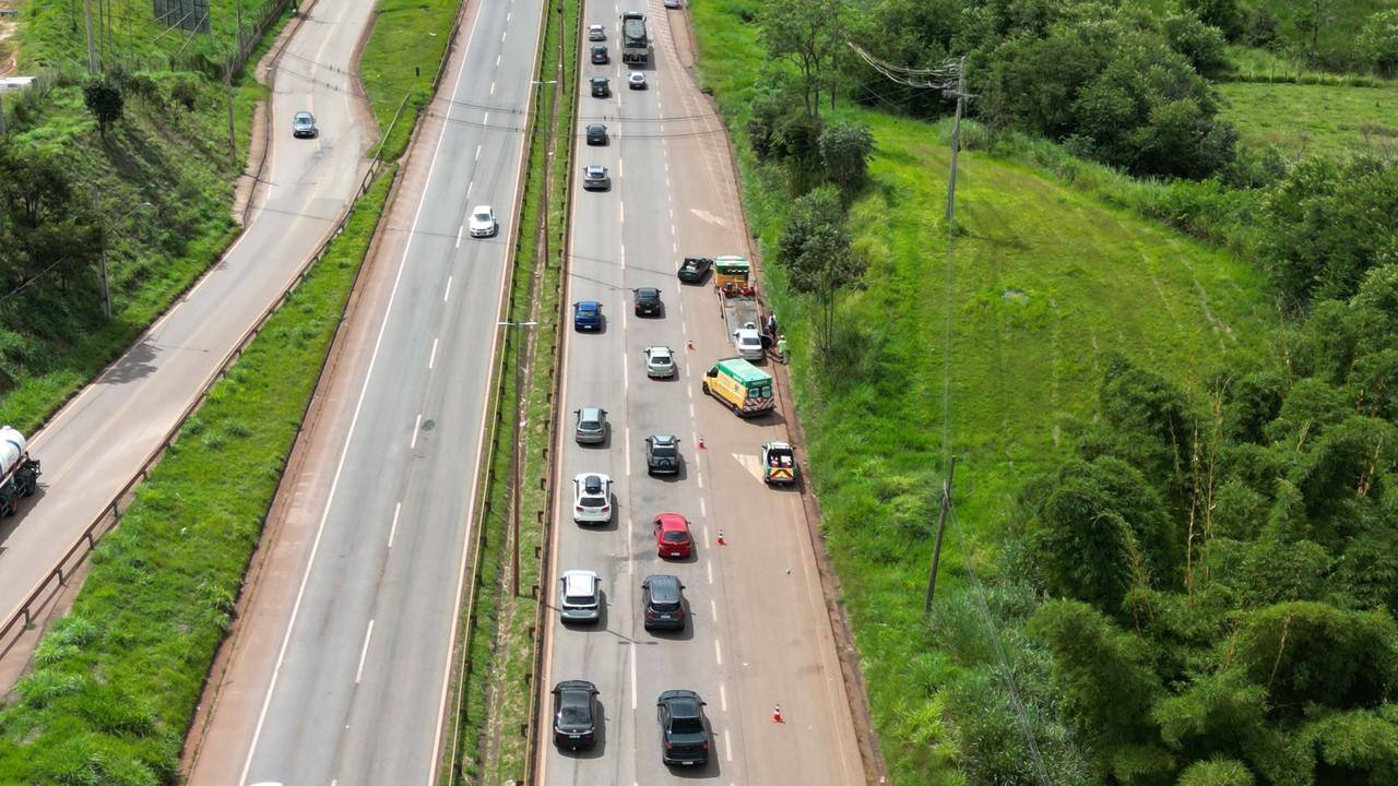 Acidente teve duas vítimas, sendo uma em estado moderado e duas em estado leve