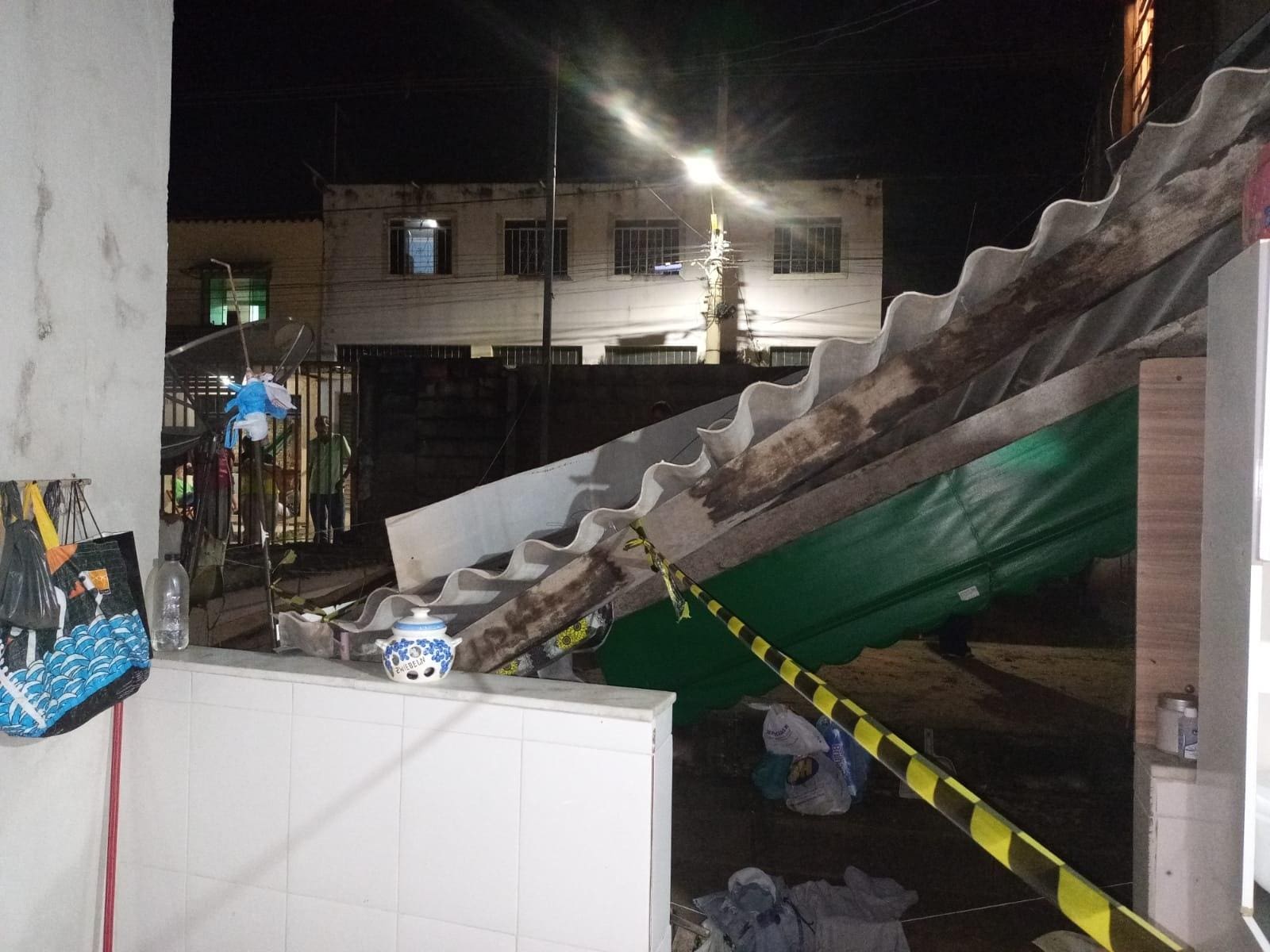 Esta é o segundo muro que cai em Betim no período de 24 horas