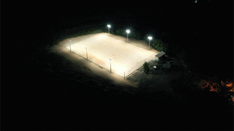 Campo do Petrovale, em Betim.
