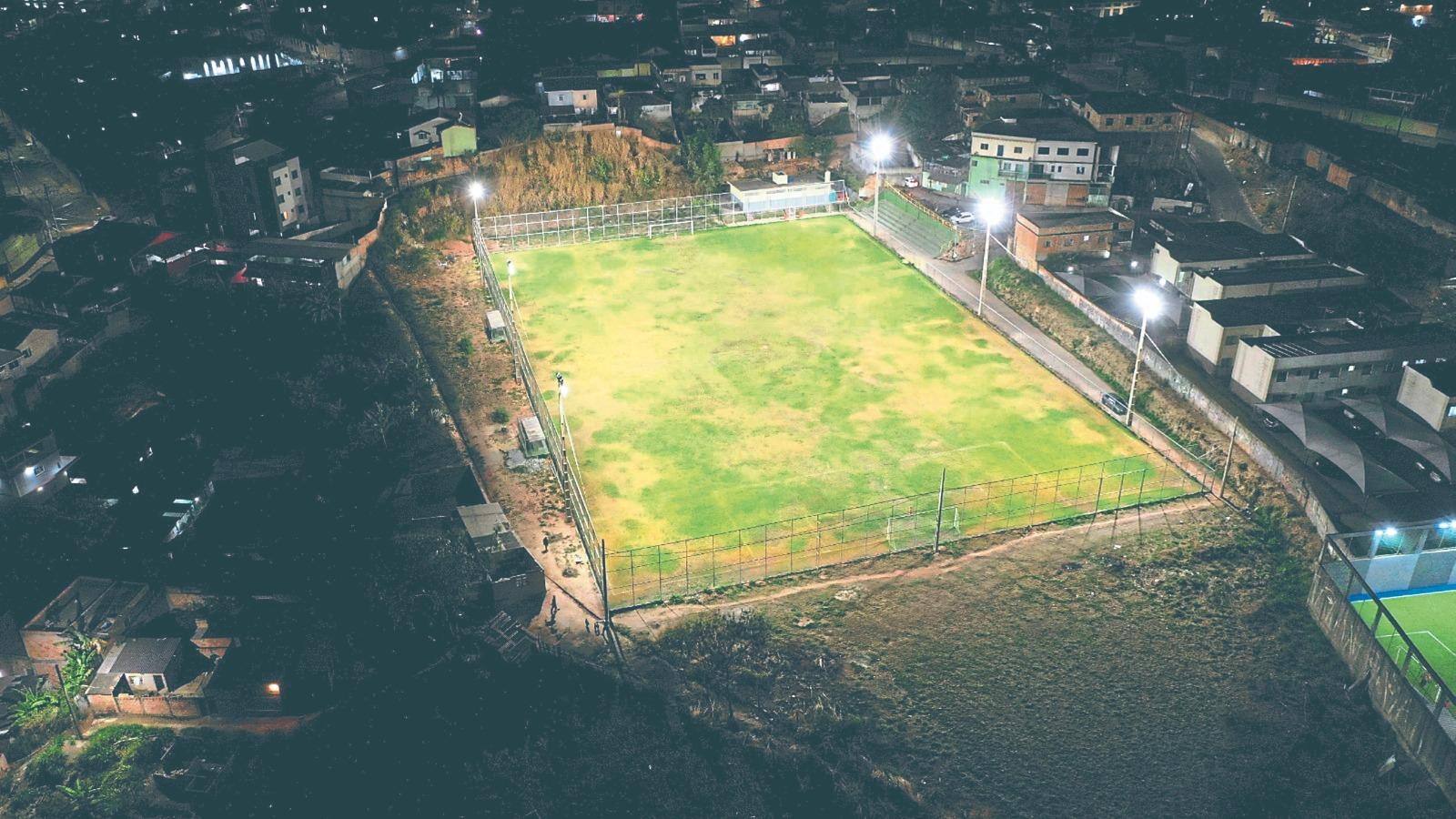 Campo Jurandir Senis da Silva será entregue para a população nesta quarta-feira (18)