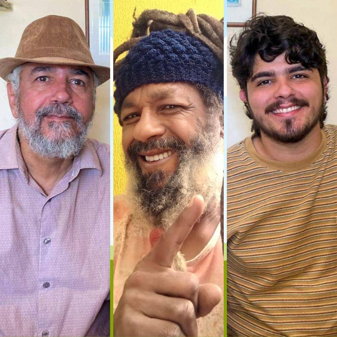 Celso Moretti, Marcelo Borges e seu filho, Diego Borges, prometem uma noite memorável