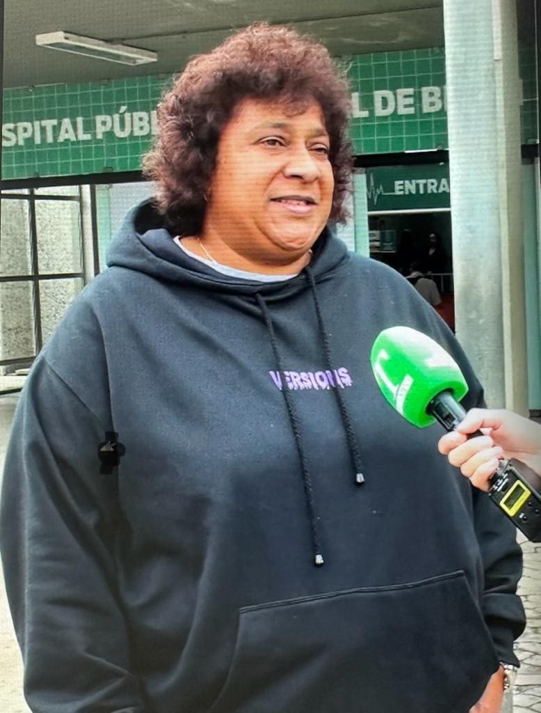 Cláudia Ferreira de Lima é irmã de um dos sobreviventes do acidente com ônibus que levava torcedores do Corinthians de volta para São Paulo