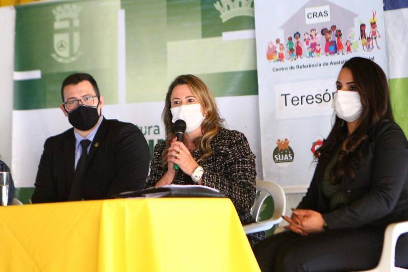 Cleusa Lara, vice-prefeita e secretária interina de Assistência Social