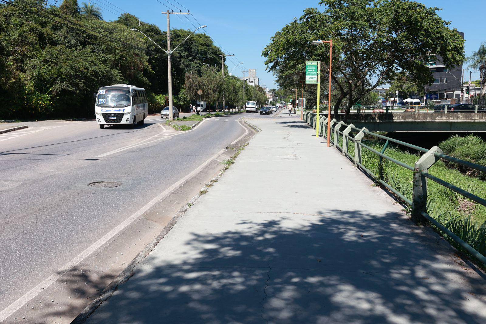 Crime foi na pista de caminhada da avenida Edmeia Mattos Lazzarotti.