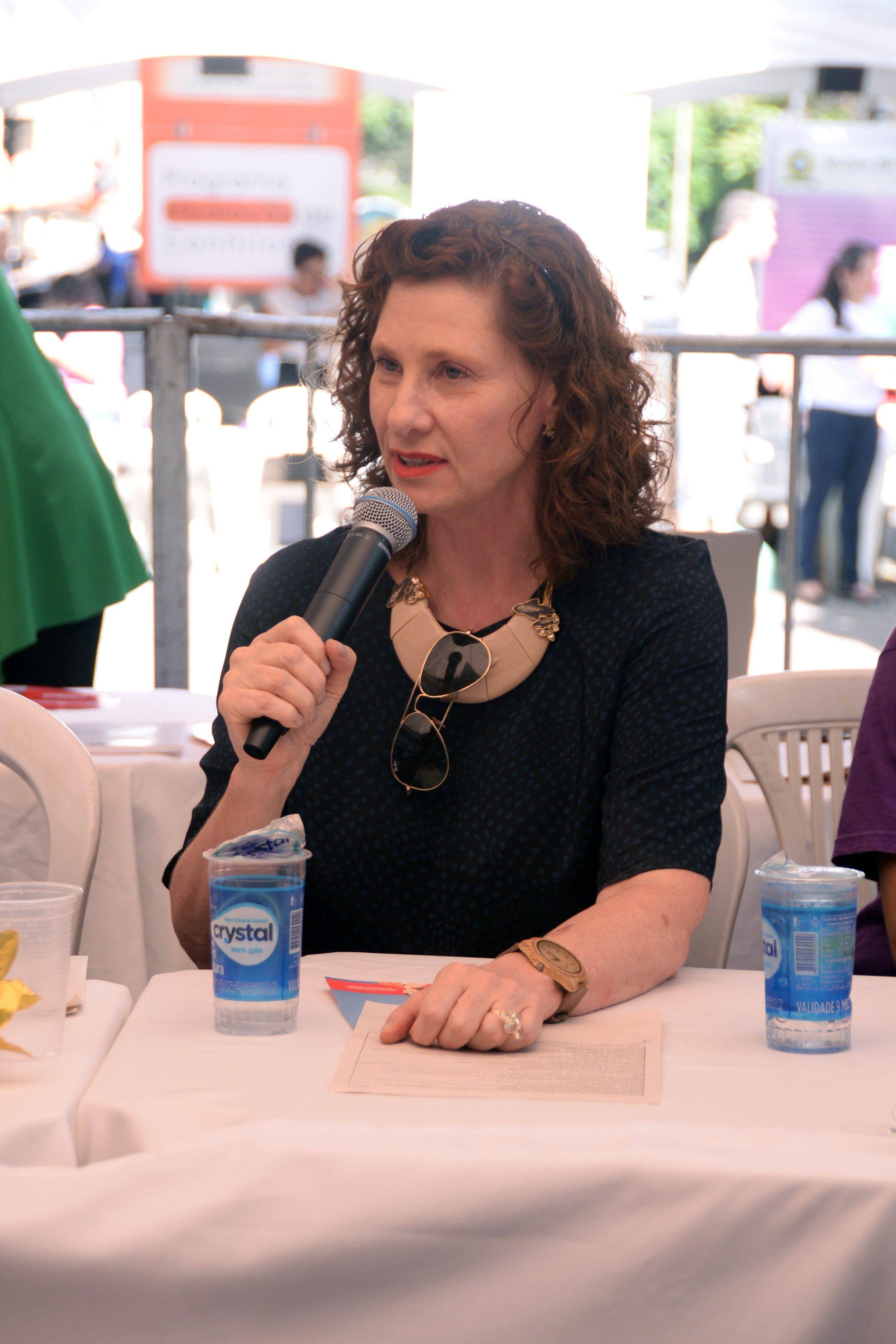 Elizabeth Jucá, secretária de Trabalho e Desenvolvimento Social