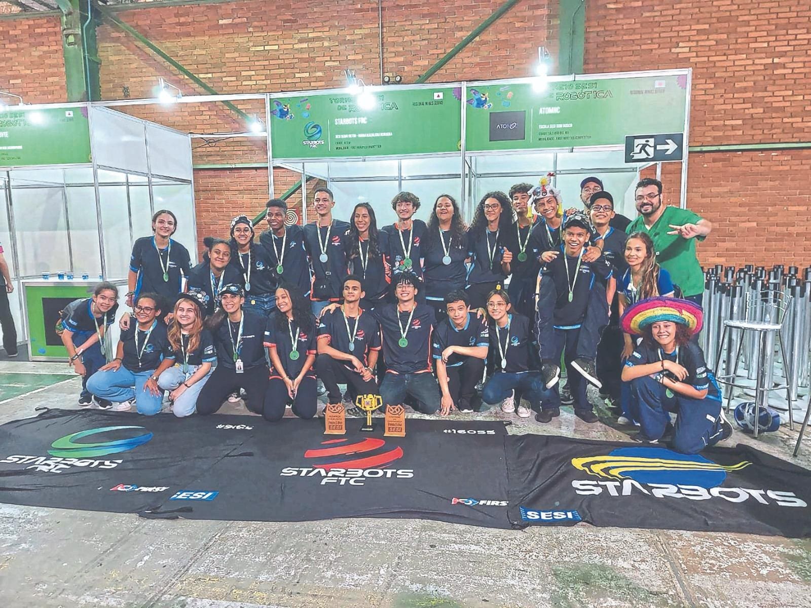 Equipe do Sesi Betim compete em três modalidades