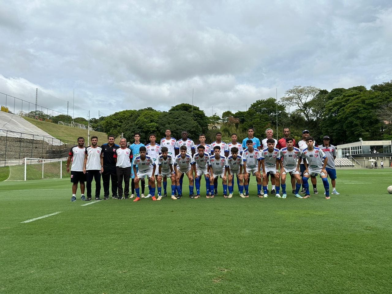 Tiaguinho marcou o gol da vitória pelo Betim Futebol Sub 15
