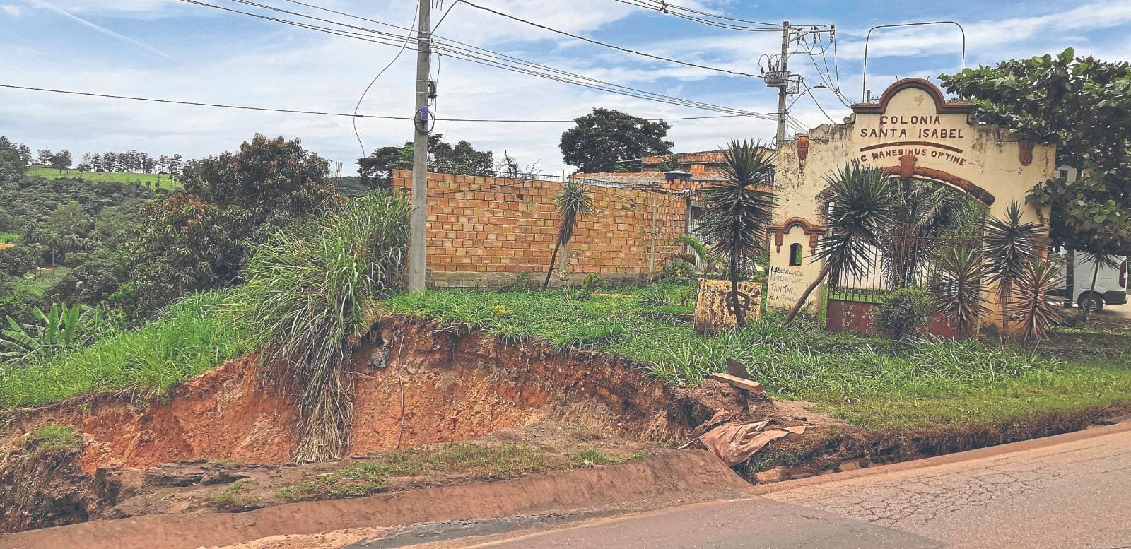 Estrutura centenária na região do Citrolândia está ameaçada