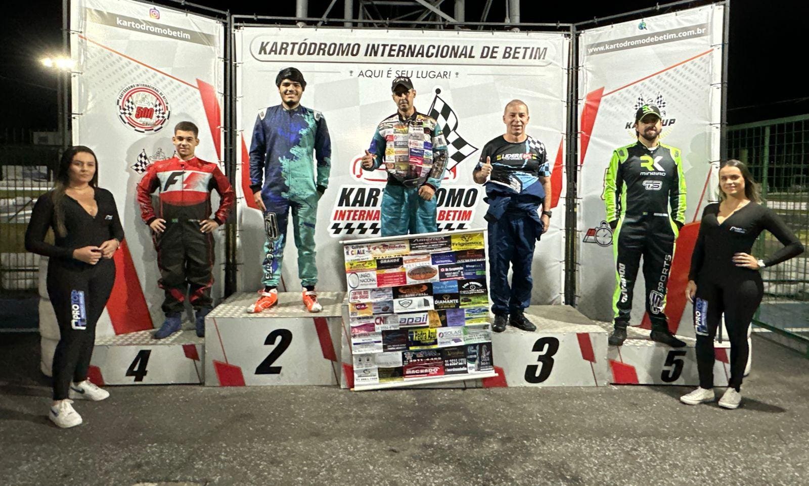 Experientes da Super Kart abriram a segunda etapa da 13º edição da Copa CDL O Tempo Betim de Kart