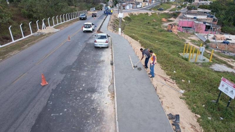 Obra teve início na quinta passada, dia 22, e deve ficar pronta até o fim desta semana