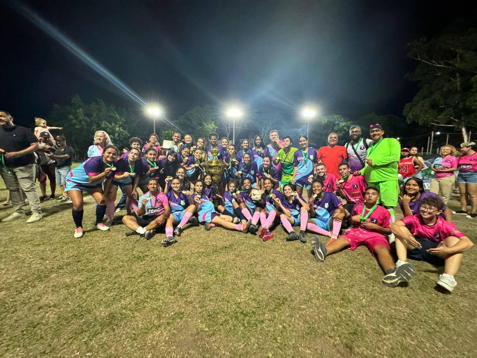 Marimbá/ Galácticas na final da Copa Vagalume em Betim
