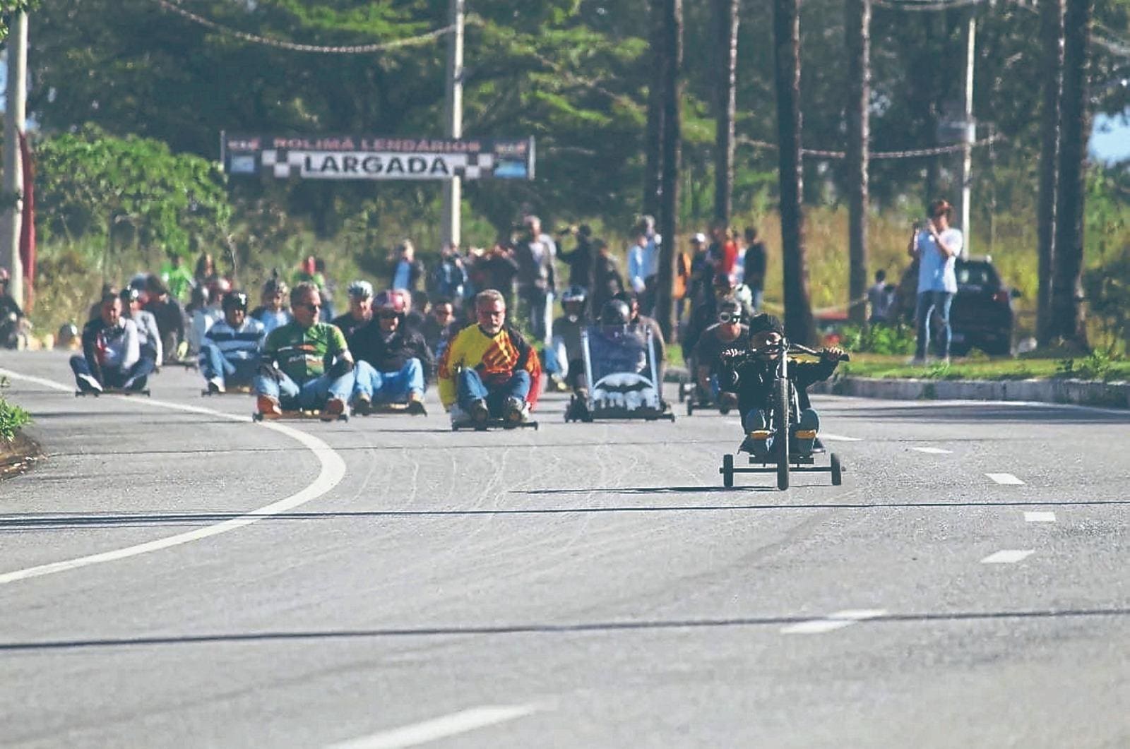 Última edição da Corrida de Rolimã Lendários Solidários aconteceu em maio do ano passado.