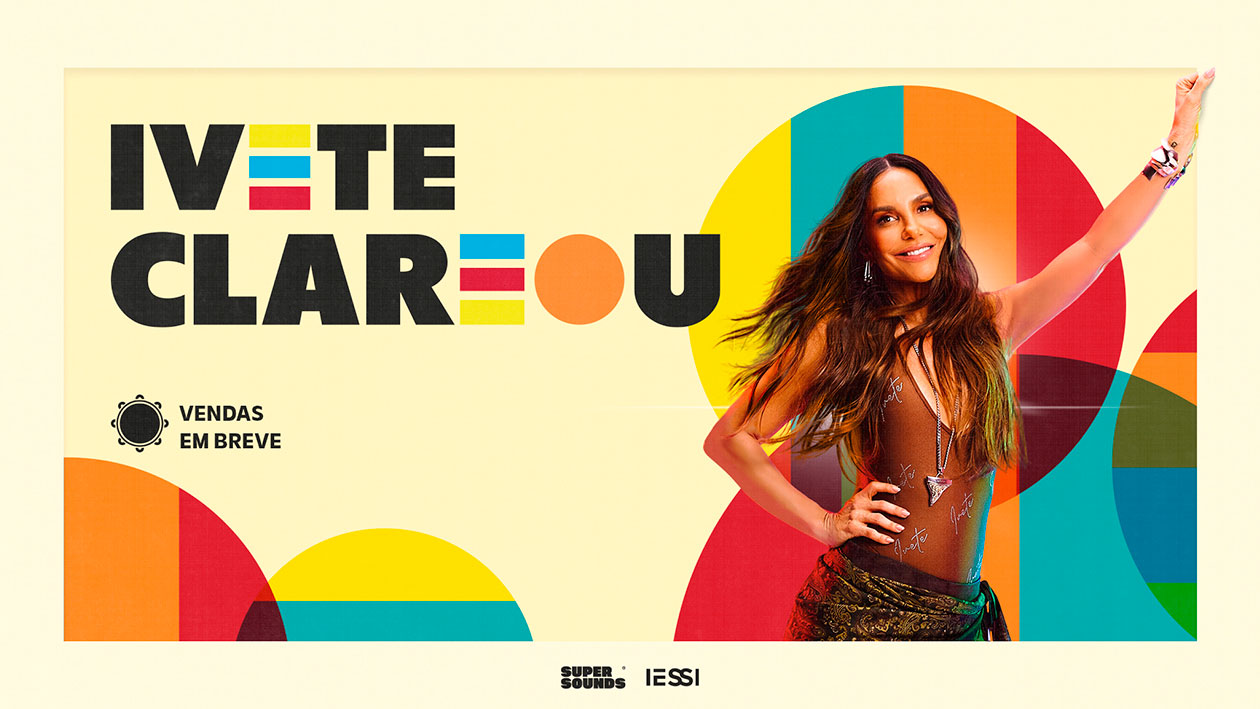 Ivete Sangalo está prestes a iniciar sua nova turnê nacional, “99 apresenta: Ivete Clareou”