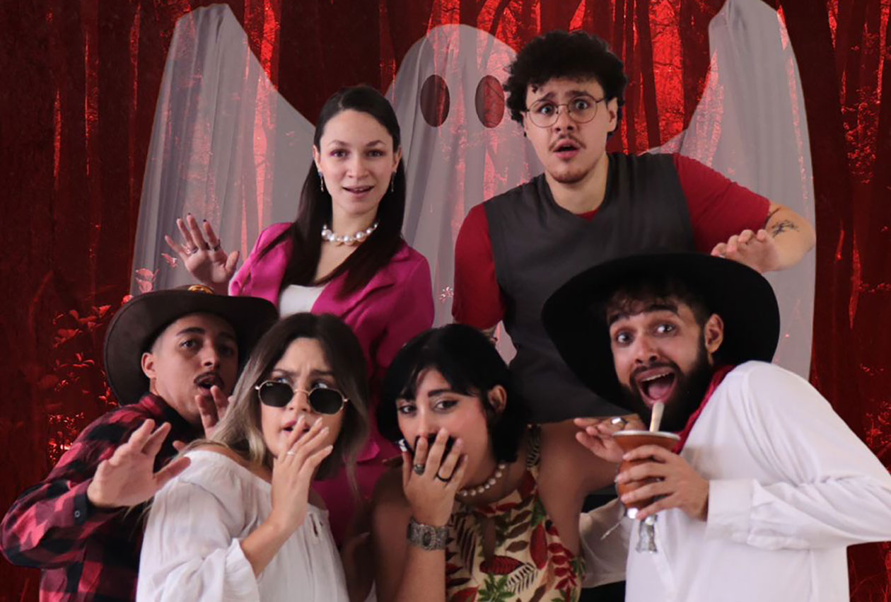 A comédia contemporânea combina humor e mistério em cenas dinâmicas, com diálogos afiados e uma estética que provoca o olhar do público