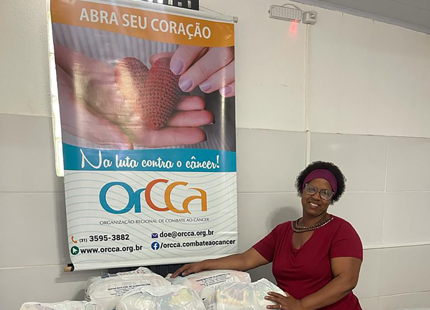 A Orcca, em Betim, completou 19 anos de atuação. A organização oferece atendimento a pacientes com câncer e suas famílias.

Fotos: Orcca/ Divulgação