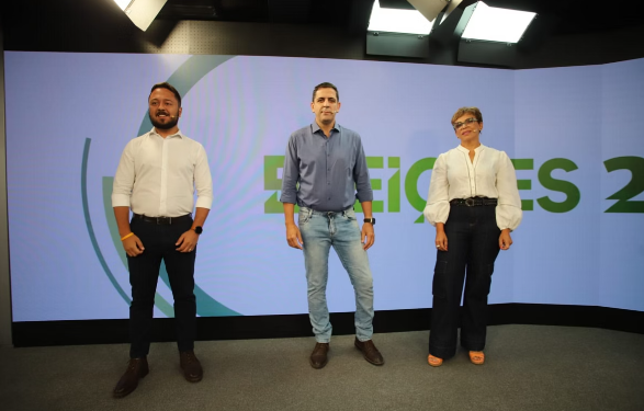 Na ordem: João Marcelo, de Nova Lima; Heron Guimarães, de Betim; e Marília Campos, de Contagem