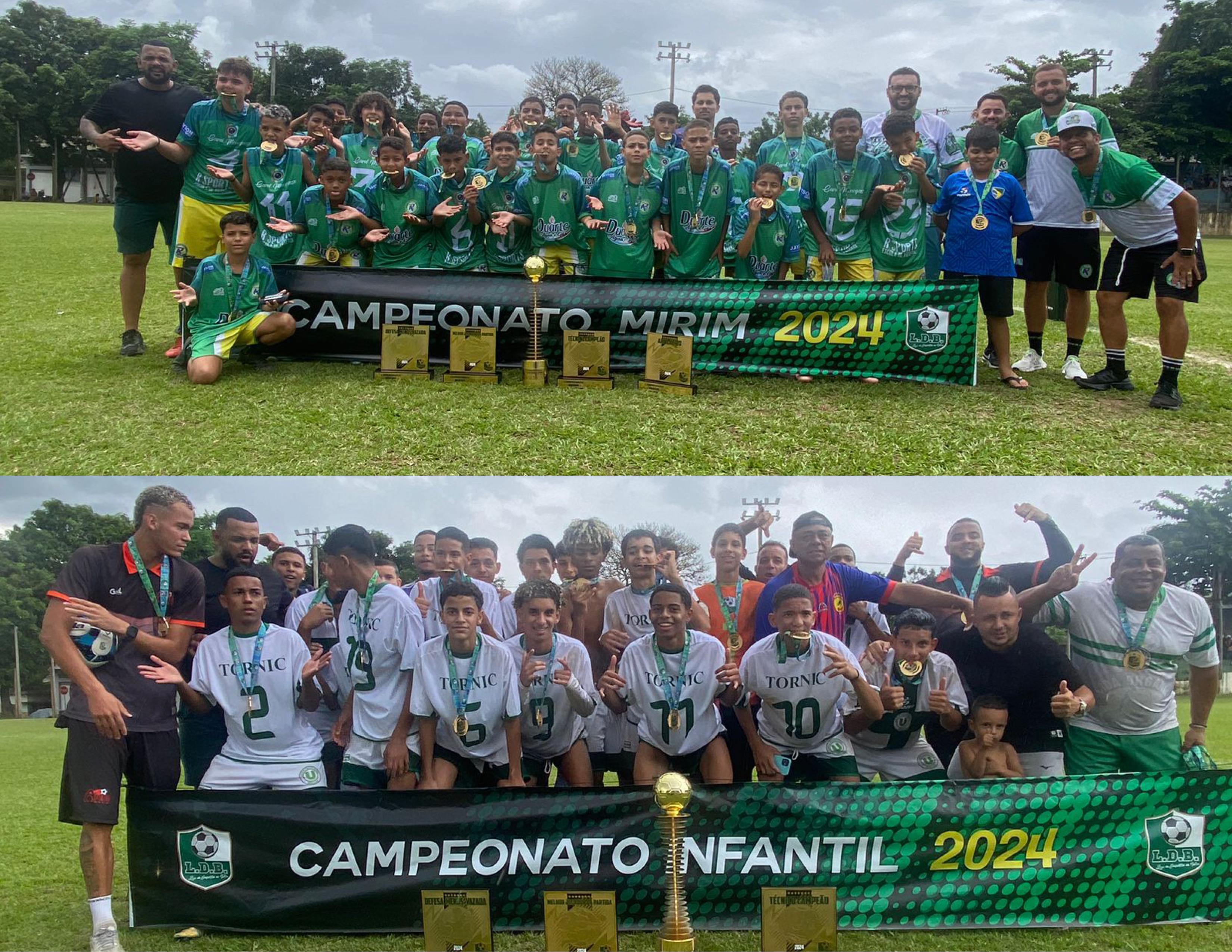 Paulo Camilo e São Luiz conquistam os títulos da categoria mirim e infantil