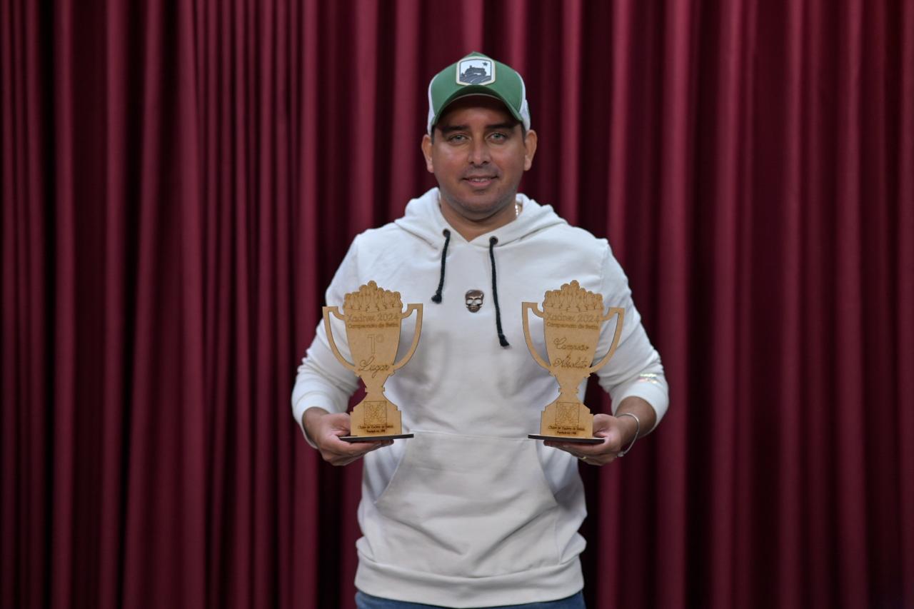 Cássio Menezes foi o campeão da edição de 2024 do torneio
