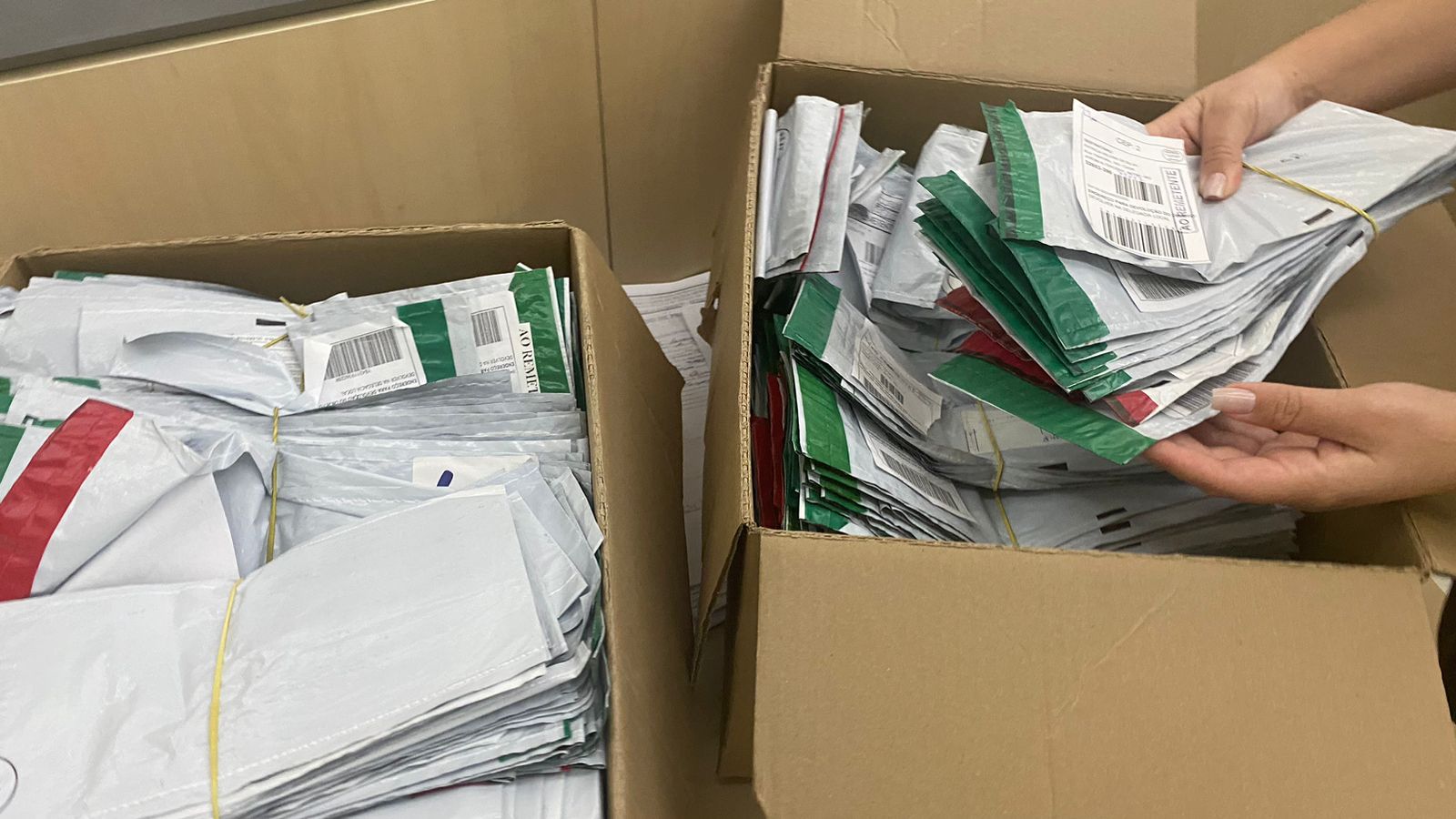 Alguns documentos estão na unidade há mais de um ano