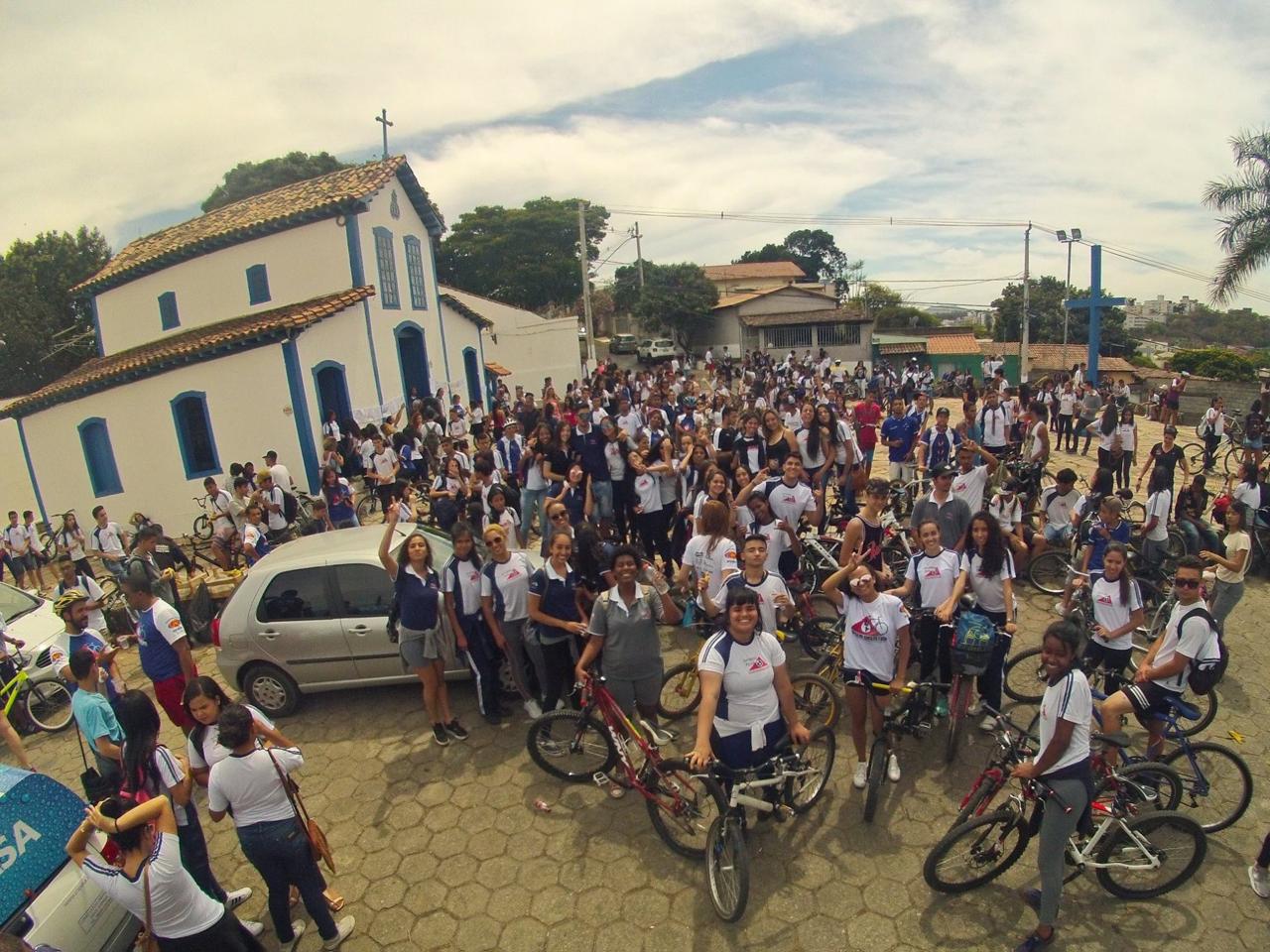 O trajeto do passeio ciclístico inclui a Casa da Cultura Josephina Bento e outros pontos da cidade