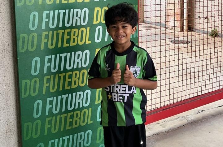 Jovem talento começou a jogar futebol com 5 anos