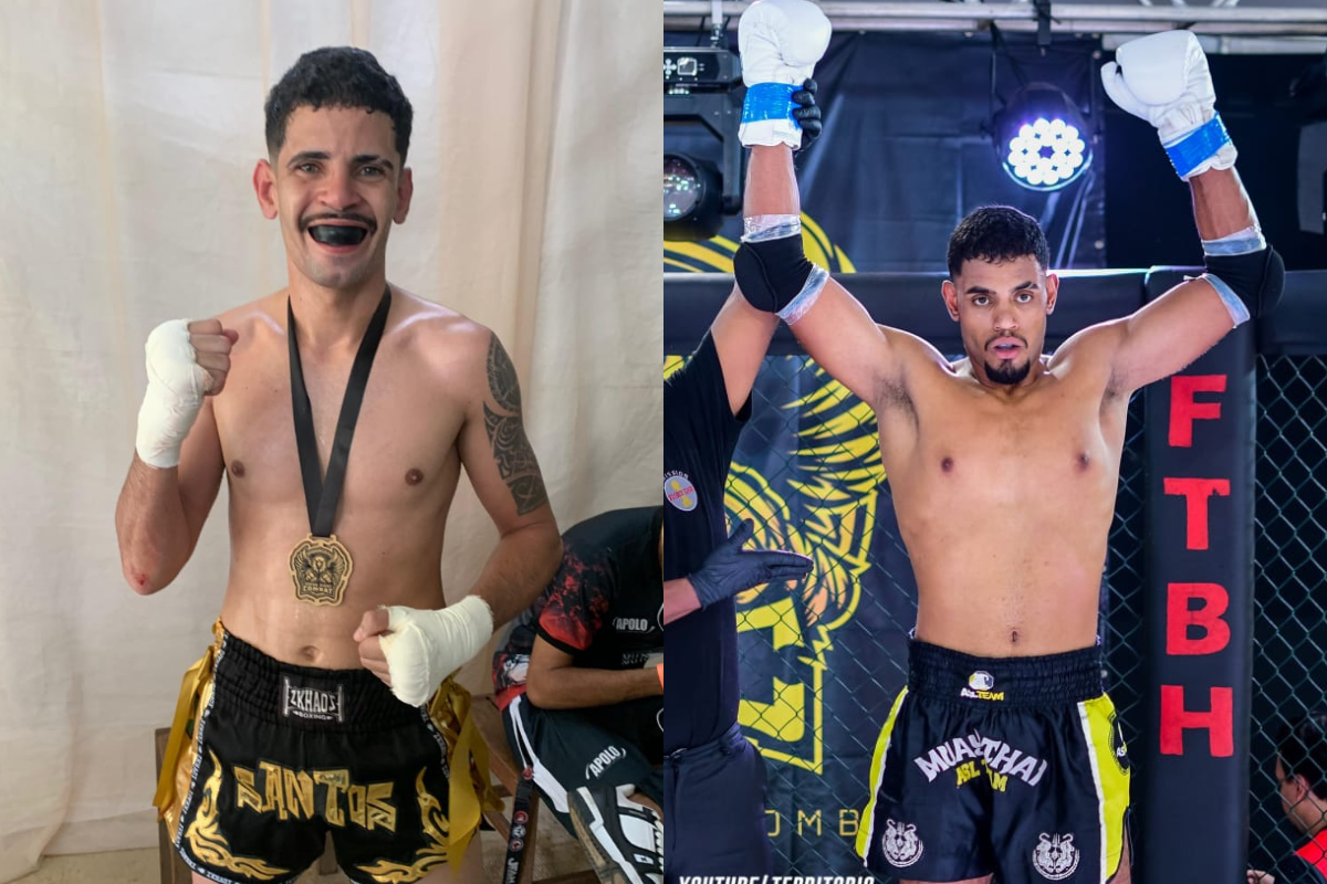 Lucas Bigode e Matheus Kong voltaram com a medalha de ouro