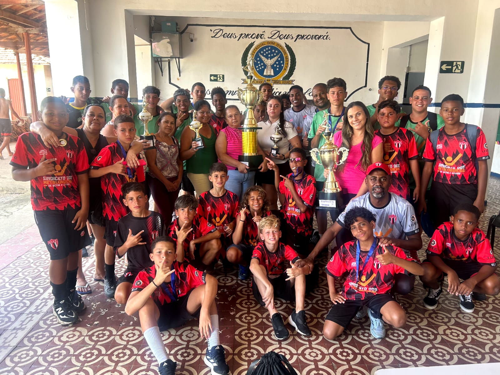 São Cristóvão garabtiu o título na categoria sub-12