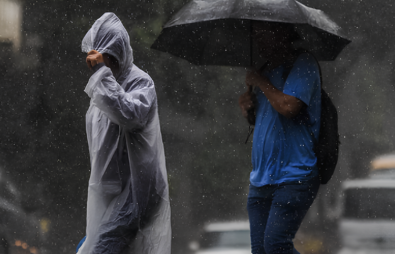 Chuva deve continuar durante todo o fim de semana
