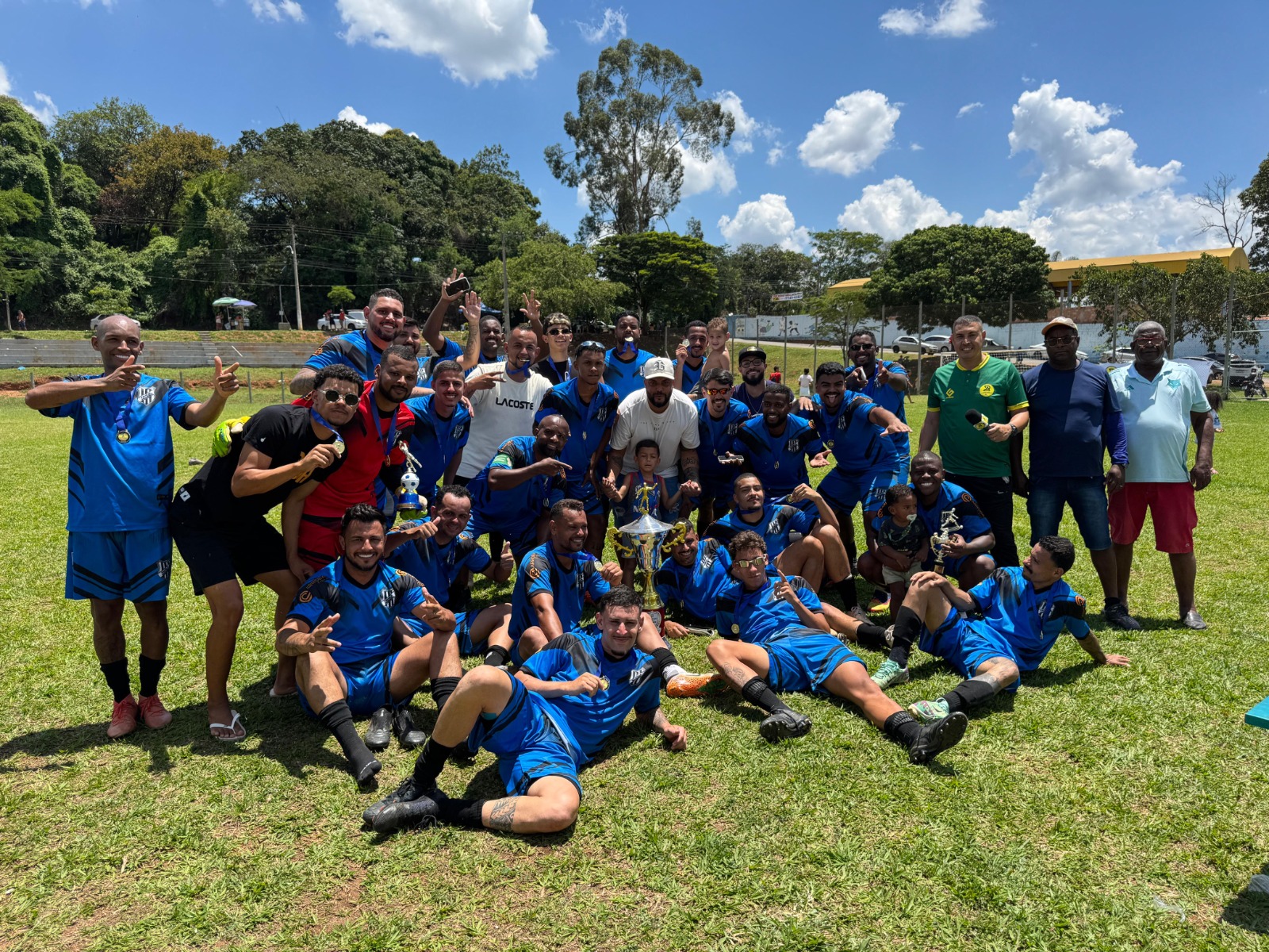 Equipe garantiu o troféu de forma invicta 