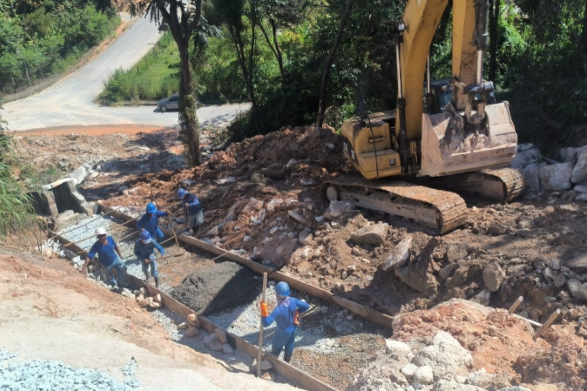 Rua Oranga, no Paquetá, é uma a receber as obras