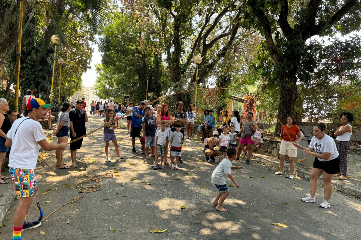Projeto resgata as brincadeiras tradicionais