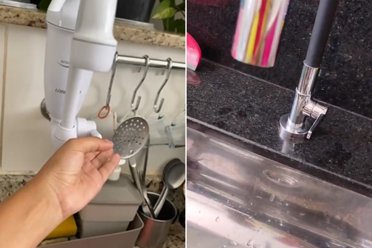 Moradores abrem as torneiras, mas não sai nada