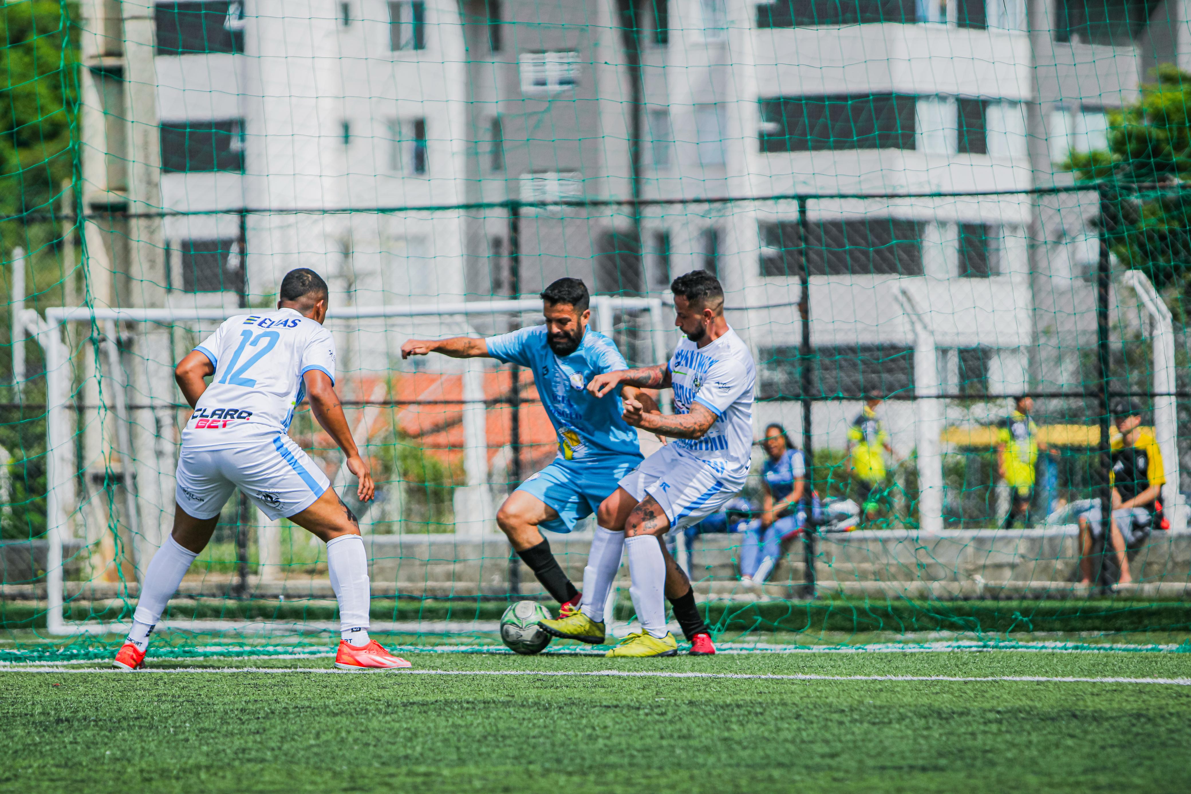 Equipe da Pelada dos Veteranos venceu o PSA F.C. por 7 a 3