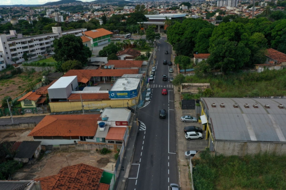 Rua Cônego Domingos Martins foi uma das recapeadas