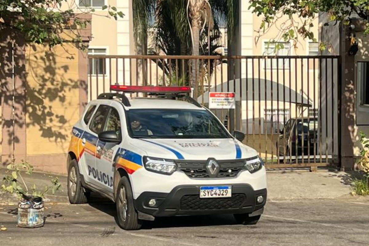 Polícia Militar esteve no local do crime e prendeu o homem em flagrante